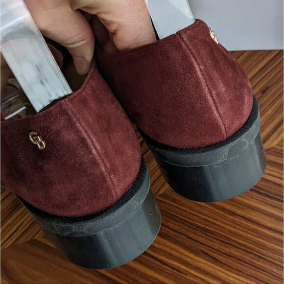 GADEA By Lodi new gel burgundy suede mocassins loafers size 39 @S7 - Picture 13 of 15